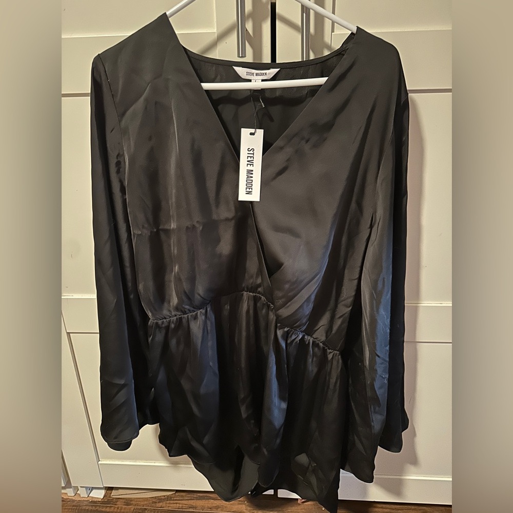Steve Madden Farrah Romper. Size L. NWT